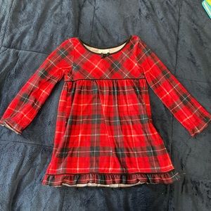 Wondershop Plaid Long-sleeve Plaid Nightgown